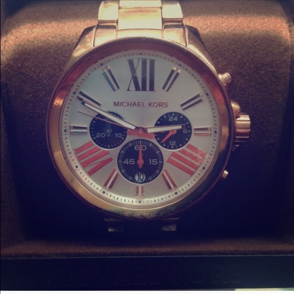 Rose Gold Michael Kors watch